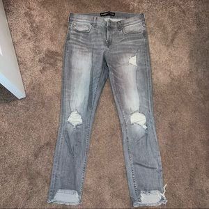 Light wash grey jeans